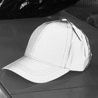 Hochwertige leichte reflektierende leuchtende Kappe Männer Outdoor-Sport und Freizeit Hip Hop Baseball kappe graue Damen Sonnenblende