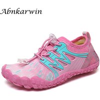Summer Women Kids Children Beach Sea Stretch Fabric Water Shoes Barefoot Aqua Coral Surfing Swimming Waterschoenen Kinderen