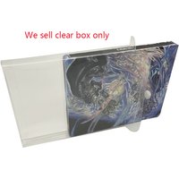 Clear transparent PET cover for PS4 Iron storage protection collection display box Transparent Box
