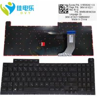 RGB Backlight keyboard for ASUS ROG Strix Hero III G731GT G731GV Gaming keyboards CZ Czech CS colorful light New 0KNR0 661MCS00