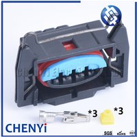 3 Pin auto waterproof connector EDIS Coil Pack Connector Socket For Ford Focus Mondeo Mk3 Ignition Plug Coil Socket Connector