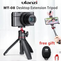 ULANZI MT-08 Verlängern Pole Mini Stativ Einbeinstativ Montieren Griff Grip für Telefon Sony Nikon Canon DSLR Kamera Stativ DJI OSMO action