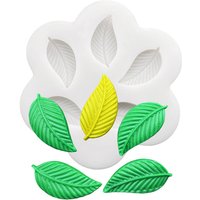 Leaf Silicone Cake Baking Mold Sugarcraft Chocolate Cupcake Baking Mould Resin Tools Fondant Cake Decorating Tools