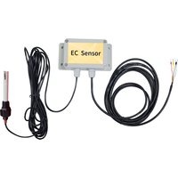 Wireless Water Ec Sensor With Rs485 Lorawan 4g For Aquaculture Hydroponics