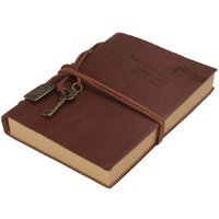Pu Cover Journal Classic Retro Notebook Vintage PU Cover String Key Bound Blank Notebook Notepad Vintage Note Padss