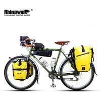 Rhinowalk Bike Pannier Bag 1pc Waterproof Bicycle Bag Handlebar Bag Frame Bag For Long Distance Cycling Trip Bike Accessories
