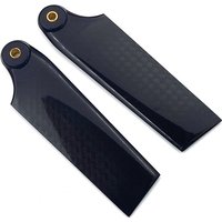Tarot Carbon Fiber 70mm Tail Blade For T-REX Trex 500 Helicopter