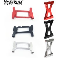 YEAHRUN Aluminum Front Rear Chassis Brace Crossmember Beam Mounts for 1/10 TRX-4 TRX4 RC Crawler Car Upgrade Parts