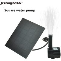 Solar garden fountain pump, solar garden fountain waterfall, solar outdoor bird bath running water fountain