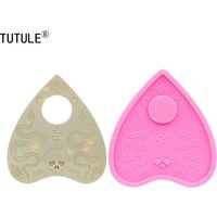 Shiny Large snake planchette Silicone Mold Resin Crafting Polymer Clay Keychain Mold snake Craft Silicone Mold Food grade mold