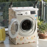 Waschmaschinen abdeckung wasserdichte Staubs chutz hülle Home Sonnenschutz Wäsche trockner abdeckung Beschichtung walze Waschmaschine staub dichte Abdeckung