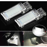 Lumière LED intérieure pour coffre de pieds, 2 pièces, pour VW Golf 5/6/7 Plus Polo Scirocco Passat B6 B7 B8 CC Tiguan Jetta Caddy Tourage Sharan EOS