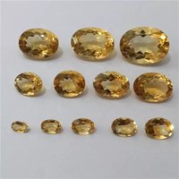 Natural Citrine Loose Gemstone Best Quality Oval Cut Citrine Loose Stone for Jewelry Shop