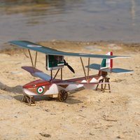 MinimumRC Macchi M5 360mm Wingspan 3 Channel Seaplane Fixed-wing RC Airplane Outdoor Toys For Children Kids Gifts