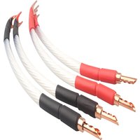 4pcs 5N OCC 20cm silver plated bridge machine linehifi speaker Jumper speaker cable AMP CD DVD player interconnector cable