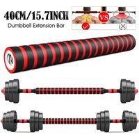 40cm Dumbbell Connecting Rod Gym Excersize Training Equipment Dumbbell Variable Barbell Connector Accessories Foam Pad Connector