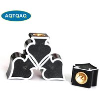 4Pcs/set Stylish Spades Tire Wheel Tyre Valve Stem Caps Cover for Car Truck Motorcycle Bike
