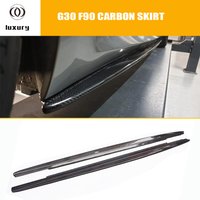 MP Style Carbon Fiber Side Skirt for BMW F90 M5 & G30 G31 520 530 540 550 M Sports Package 2017-2024