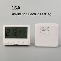 Smart Wireless programmable room digital thermostat temperature controller Thermoregulator for electric heating