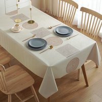 Mandala Series Printed Tablecloth Anti-scalding Rectangular Home Party Dining Room Furnishings