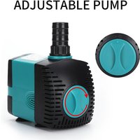 60/50/35/25/15/10/6/3W Ultra-Quiet Submersible Water Fountain Pump Filter Fish Pond Aquarium Water Pump Tank Fountain 220V-240V