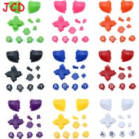 10 Colors/11 Piece Set Solid RT LT Trigger Buttons Mod Kit for Xbox One S Slim Controller Analog Stick DPad