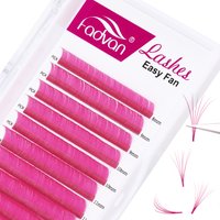 FADVAN rose facile ventilateur Bloom C/D Curl 8-14/1520mm cils floraison automatique Extension de cils rapide auto-fabrication Volume cils