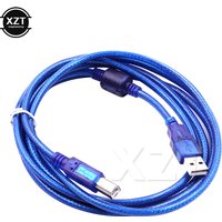 USB Printer Cable USB Type B Male to A Male USB 2.0 Cable for Smart Printer Scanners Printer Data Cord Extension Cable