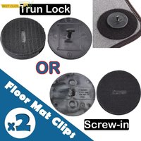 2Pcs Floor Mat Clips for BMW Mini 1 3 Series 5 F10 F11 X5 Car Hook Loop Carpet Fixing OE 07149166609 9171368 106480 Sticker Clip