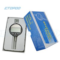 ETOPOO 0-12.7mm/0-25.4mm 0.01/0.001mm digital indicator Electronic Micrometer Dial Indicator Gauge /RS232 datalink to PC