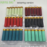 UDL1014 M870 Soft Bullet Shell Schwamm EVA Soft Bullet Spielzeugausrüstung CS dekoratives Zubehör AQA38