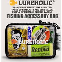 LUREHOLIC Lure Fishing Accessory Bag Waterproof Storage Bag Fishing gears High Quality Thickened Transparent Pvc