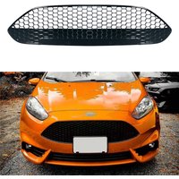 For Fiesta Grill Mesh For Nieuwe Fiesta MK7 MK8 2013 2014 2015 2016 2017 High Quality Front Racing Grill Mesh Bumper Grilles