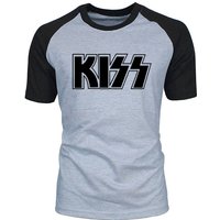 New Kiss End of The Road Tour T SHIRT men raglan Short Sleeve plus size rock Band t-shirt men cotton casual tshirt men tops