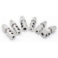 Rc Boat Stainless Flexible Coupling CW/CCW Soft Shaft Lock 5*4/4.76/3.8mm 3.18*3/2mm 4*3.18/4mm 2.3*2.2mm Flex Collet Coupler