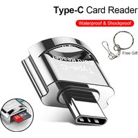 Type C To Micro-SD TF Adapter OTG Smart Memory Card Reader For Samsung Micro USB To Micro-SD Adapter For Xiaomi Macbook