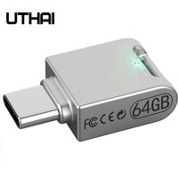 UTHAI C12 Type-C OTG USB3.0 Flash Drive USB-C Pen Drive Smart Phone Memory MINI Usb Stick 32GB 64G