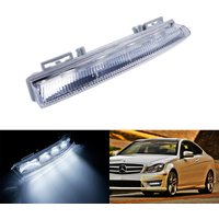 For Mercedes Benz W204 W212 R172 C207 White LED DRL Fog Daytime Running Light Lamp Left image 3