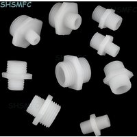 2-100Pcs1/8"-3/4" Male Thread Equal Dia Reducer Joint Bushing Joint Garden Irrigation Fittings Water Pipe Connector Repair Tool