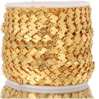 1 Meter Width 6mm Stainless Steel Cable Chain Bulk Marine Cameo Shell Gold Chain Anklet Necklace Diy Jewelry Making Supplies