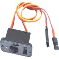 1/2PCS JR Heavy Duty Switch RC Power Switch with LED Display for RC Receiver Charger