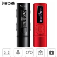 Mini 8GB Bluetooth MP3 Player with LED Screen with FM Radio MIC Support HD Recording TF Card E-book Reading A-B Repeat