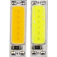 10pcs 25mm Tiny COB LED Chip Light 3.7V 5V 1W 3V LED Lamp for Signal Lighting Night Light DIY 3000K 6000K Warm Cold White
