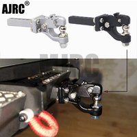 AJRC RC Car Metal Tow Hook Drop Hitch Receiver for 1/10 RC Crawler Trax TRX4 TRX-6 G63 Axial SCX10ii 90046 D90 Upgrade Parts