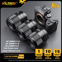 Viltrox 24mm 50mm 85mm F1.8 for Sony Camera Lens Full Frame Auto Focus Portrait Lens Sony E Lens a7c a7m4 fx3 a7r3 a6700 zv-e1