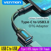 Vention USB C to USB Adapter OTG Cable Type C to USB 3.0 2.0 Female Cable Adapter for MacBook Pro Xiaomi Huawei Type-C Adapter