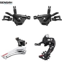 SENSAH 2x11 Speed, 22s Road Groupset, flat handle Shifter + Rear Derailleurs + Front Derailleurs Force RIVAL 5800, R7000 UT 105