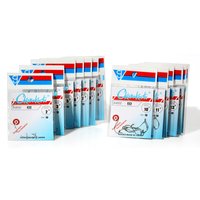 Gamakatsu 10pcs/30pcs 2#-15# silverSeries High Carbon Steel Fish hooks High Efficiency Jig Fishing Hooks