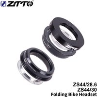 AliExpress ZTTO Folding Bike Headset ZS44 Headset 44mm Steering 1-1/8 28.6mm Straight Tube Mountain Bike Low Profile Semi-integrated 4444S