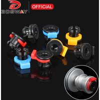 3DSWAY Clip Pipe Embedded Clamp Bowden Coupling for Metal V6 Heatsink Hotend Remote Tube 4MM Collet Extruder 3D Printer Parts